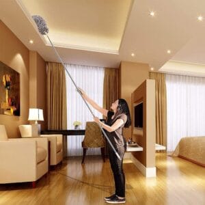 microfiber duster with extension pole(stainless steel) 30 to 100