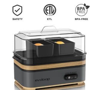 Home egg cooker electric 6 eggs capacity