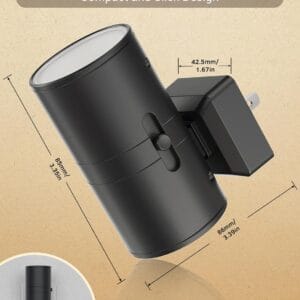 night lights plug into wall 2 pack